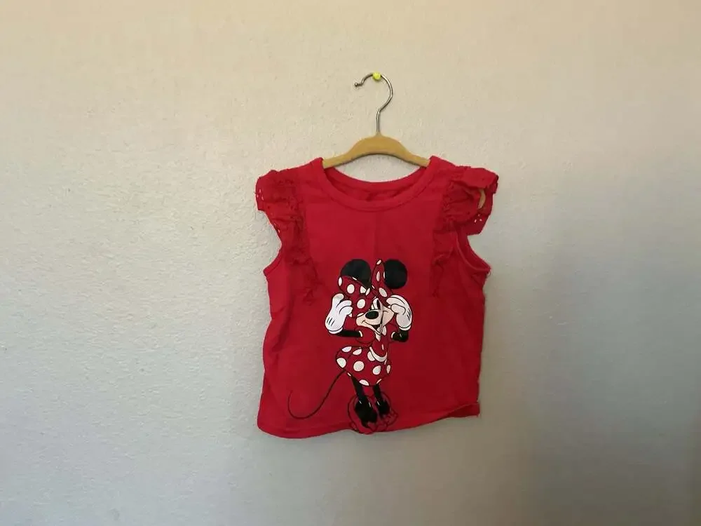 Disney Junior Minnie Mouse Girl's Red “Always Sweet...